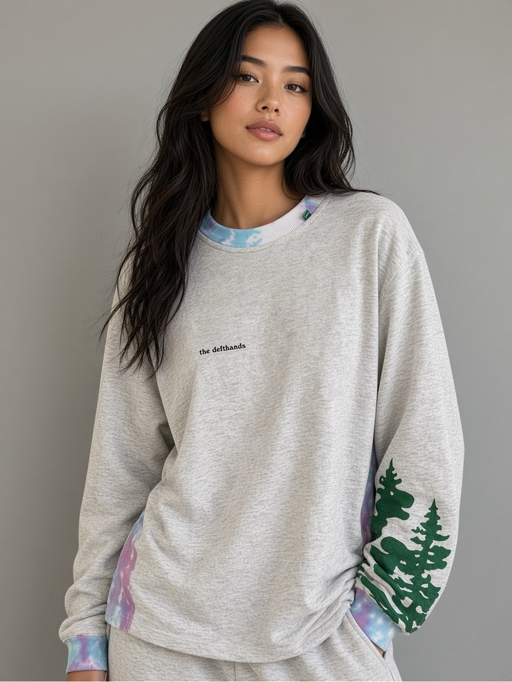 Women’s The Defthands Crewneck long sleeve size Medium Cotton